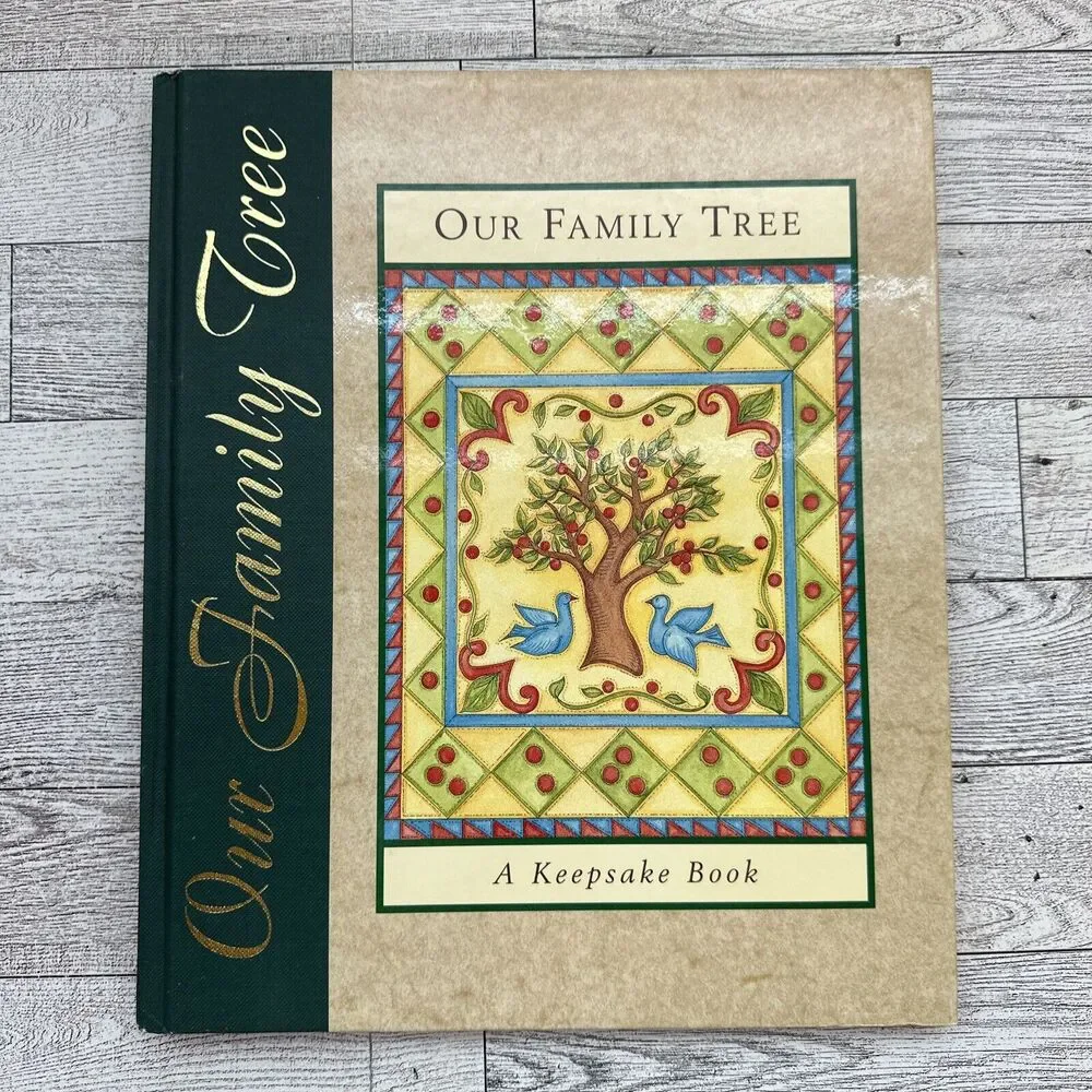 Our Family Tree A Keepsake Book Genealogy History Memory Record Book New Seasons